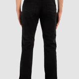 Pantalón Slim Straight Negro para Hombre - Vaxter