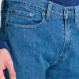 Jeans Slim Straight Azul Claro para Hombre - Vaxter