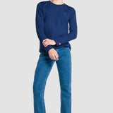 Jeans Slim Straight Azul Claro para Hombre - Vaxter