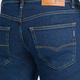 Jeans Slim Straight Azul para Hombre - Vaxter