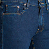 Jeans Slim Straight Azul para Hombre - Vaxter