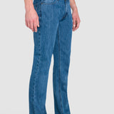 Jeans Slim Straight Azul Claro para Hombre - Vaxter