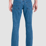 Jeans Slim Straight Azul Claro para Hombre - Vaxter