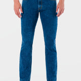 Jeans Slim Straight Azul para Hombre - Vaxter