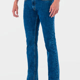 Jeans Slim Straight Azul para Hombre - Vaxter