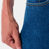 Jeans Slim Straight Azul para Hombre - Vaxter