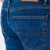 Jeans Slim Straight Azul para Hombre - Vaxter