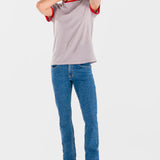 Jeans Slim Straight Azul Claro para Hombre - Vaxter