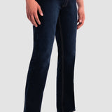 Jeans Slim Straight Azul Oscuro para Hombre - Vaxter