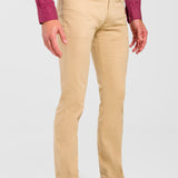 Pantalón Slim Straight Khaki para Hombre - Vaxter