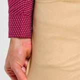 Pantalón Slim Straight Khaki para Hombre - Vaxter