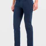 Pantalón Slim Straight Azul Marino para Hombre - Vaxter