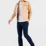 Pantalón Slim Straight Azul Marino para Hombre - Vaxter