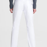 Pantalón Slim Straight Blanco para Hombre - Vaxter