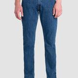 Jeans Slim Straight Azul para Hombre - Vaxter