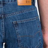 Jeans Slim Straight Azul para Hombre - Vaxter