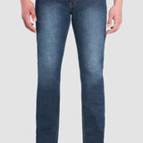 Jeans Slim Straight Azul para Hombre - Vaxter