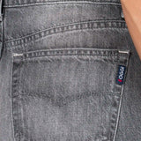 Jeans Amplio Negro para Mujer - Wide Leg