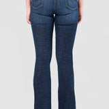 Jeans Boot Cut Azul Oscuro para Mujer - Yess