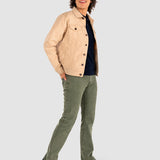 Chamarra Slim Khaki para Hombre - Vaquera