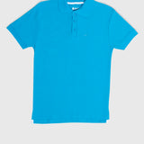 Playera Regular Azul Claro para Hombre - Polo