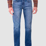 Jeans Slim Straight Azul Claro para Hombre - Vaxter