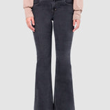 Jeans Amplio Negro para Mujer - Innocent