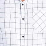 Camisa Moda Hombre Manga Larga Multicolor Bolsillo Slim Oggi