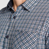 Camisa Moda Hombre Manga Larga Multicolor Bolsillo Slim Oggi