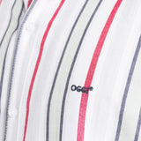 Camisa Hombre Manga Corta Regular Rayas Oggi