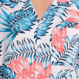 Camisa Hombre Manga Corta Regular Floral Oggi