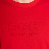 Playera Hombre Manga Corta Regular Relieve Oggi