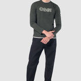 Playera Regular Olivo para Hombre - Manga Larga