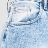 Jeans Relaxed Azul Claro para Mujer - Cintura Alta