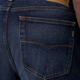 Jeans Relaxed Azul Oscuro para Hombre - Leader