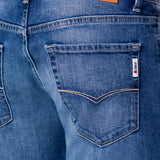 Jeans Slim Straight Azul Claro para Hombre - Vaxter