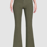 Pantalón de Pana Acampanado Verde para Mujer