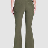 Pantalón de Pana Acampanado Verde para Mujer