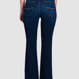 Jeans Acampanado Azul Oscuro para Mujer