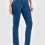 Jeans Straight Azul para Mujer - Atraction