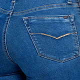 Jeans Straight Azul para Mujer - Atraction