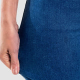 Jeans Straight Azul para Mujer - Atraction