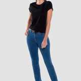 Jeans Straight Azul para Mujer - Atraction