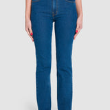 Jeans Mujer Mezclilla Stretch Atraction Straight Slub Oggi