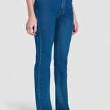 Jeans Mujer Mezclilla Stretch Atraction Straight Slub Oggi