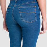 Jeans Mujer Mezclilla Stretch Atraction Straight Slub Oggi