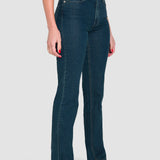 Jeans Mujer Mezclilla Stretch Atraction Straight Slub Oggi