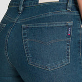 Jeans Mujer Mezclilla Stretch Atraction Straight Slub Oggi