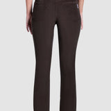 Pantalón Straight Pana Café para Mujer - Atraction