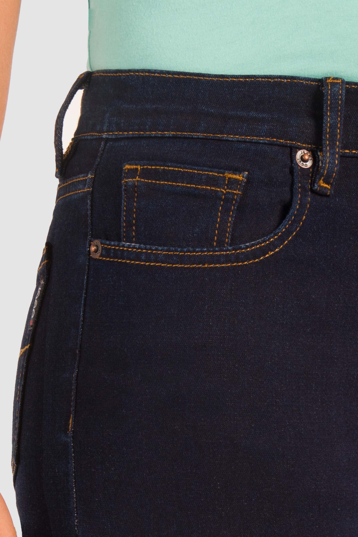 Pantaloni Jeans GIN TONIC Donna Straight Slim 5 Tasche Design Grey - Foto 10